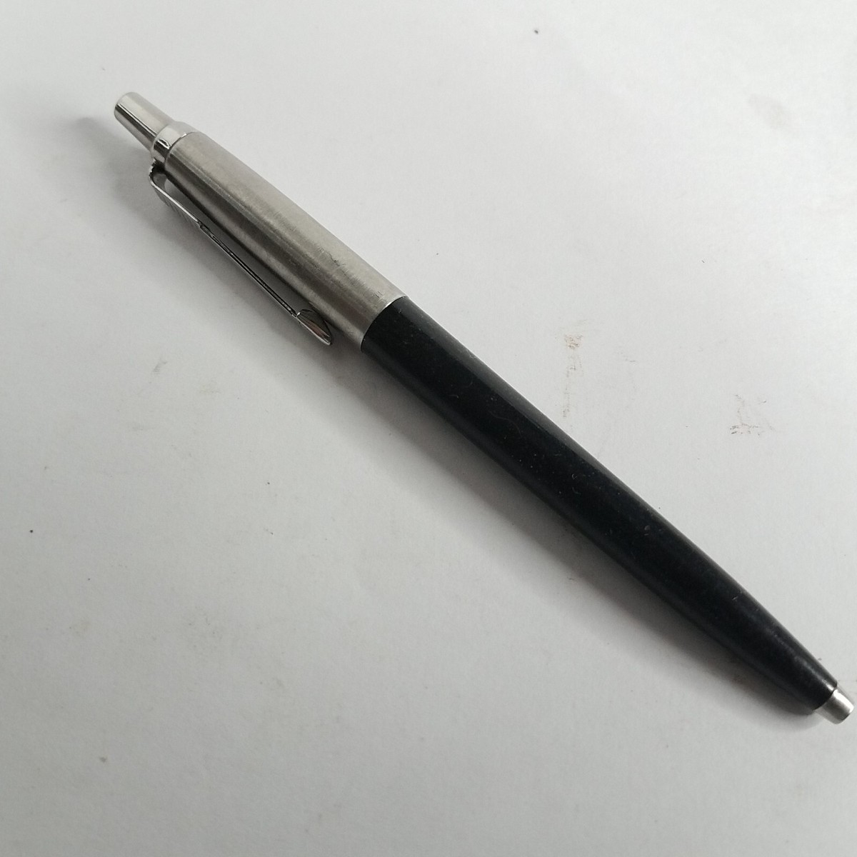 Vintage Parker Jotter Pen Ballpen Black/Silver