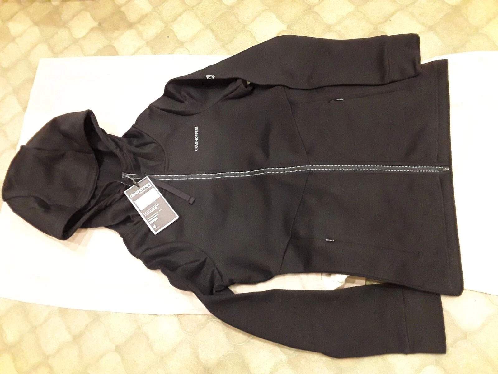 Womens Craghoppers Vector Fleece Jacket DARK NAVY Size Uk 8