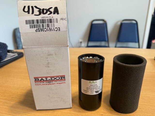 American 8 Drum sander Capacitor American Sanders 41305a
