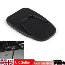 Plastic Aftermarket Motorcycle Kickstand Plate Biker'S Kick Stand Pad Black UK1