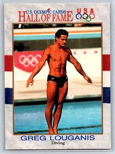 1991 Impel US Olympic Hall of Fame Greg Louganis #50
