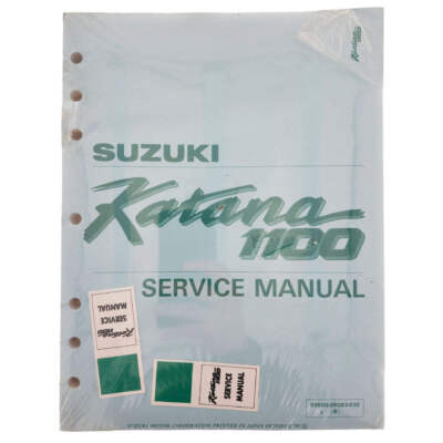 Suzuki 1990 Katana 1100 Service Manual, 99500-39083-03E