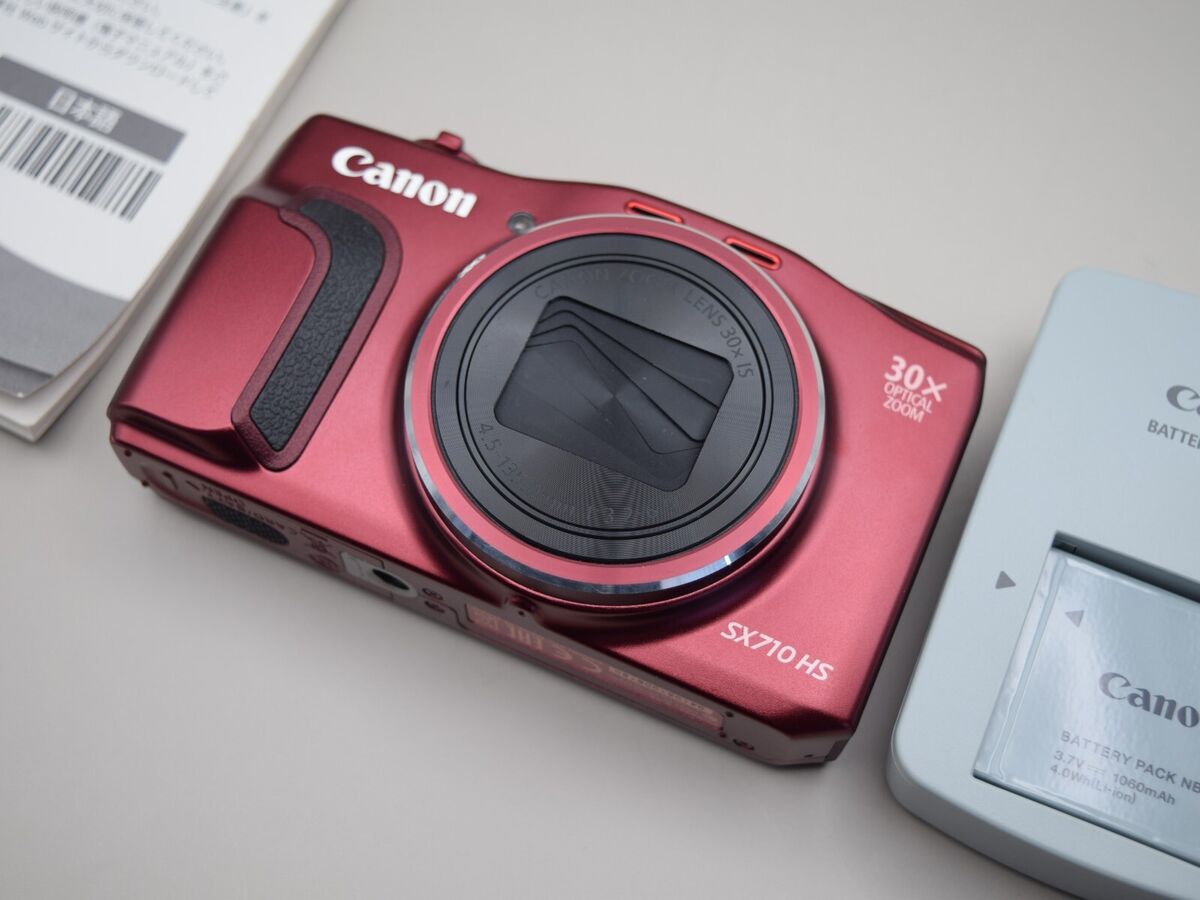 Canon Powershot SX710 HS Compact Digital Camera Red from Canon Powershot SX710 HS Compact Digital Camera Red from