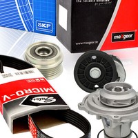 Gates 5PK1590 Keilrippenriemen-Satz + Wapu FüR Audi VW Passat