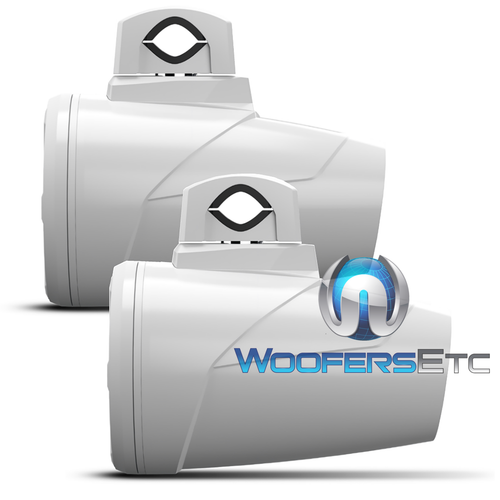 pkg ROCKFORD FOSGATE M2WL-8 WHITE 8" REAR SPEAKERS + MX-RSW16 CAN AM X3 RZR NEW - Picture 4 of 9