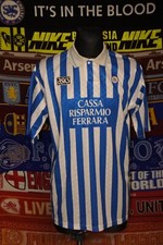 4.5/5 SPAL 1907 adults XL 1992 ultra rare original football shirt jersey soccer