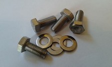 SUNBEAM ALPINE (TIGER) EDELSTAHL KÜHLERSCHRAUBEN 4 STÜCK