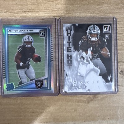 2025 Donruss Optic Ashton Jeanty Silver Holo Rated Rookie - See Pics