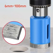 For Marble Porcelain Glass 6mm-100mm Diamond Core Hole Saw Drill Bit Hole Cutter