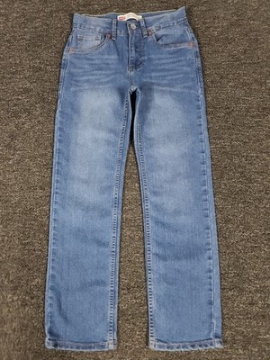 Levis 514 Jeans Boys 10 Regular 26x27 Performance Straight School Casual Denim