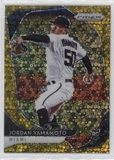2020 Panini Prizm Tier II Quick Pitch Gold Donut Circle 7/10 Jordan Yamamoto 0c6