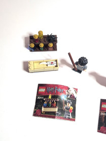 LEGO HARRY POTTER 30110 + 30111 MINI / SMALL SET LOT w/ MINIFIGURES & MANUALS