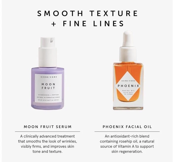 Régimen de lucha contra las arrugas - Suero de bakuchiol y péptidos MOON FRUIT 1% + PHOENIX Foto 2 de 3