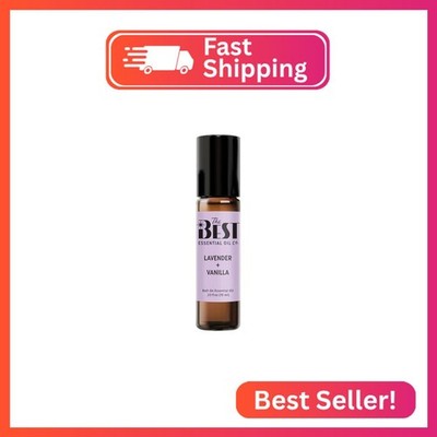 The Best Lavender + Vanilla Essential Oil Roll-On Blend- Premium Grade- Pre-Dilu