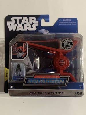 Star Wars Micro Galaxy Squadron Royal Guard Tie Interceptor #0081 Rare 1/15,000