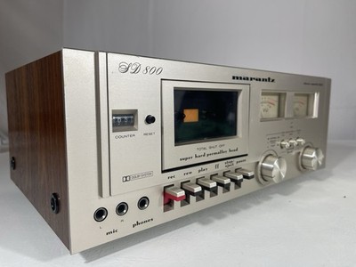 Marantz SD-800 Stereo Cassette Deck (SERVICED) Working, Exceptionally Clean!