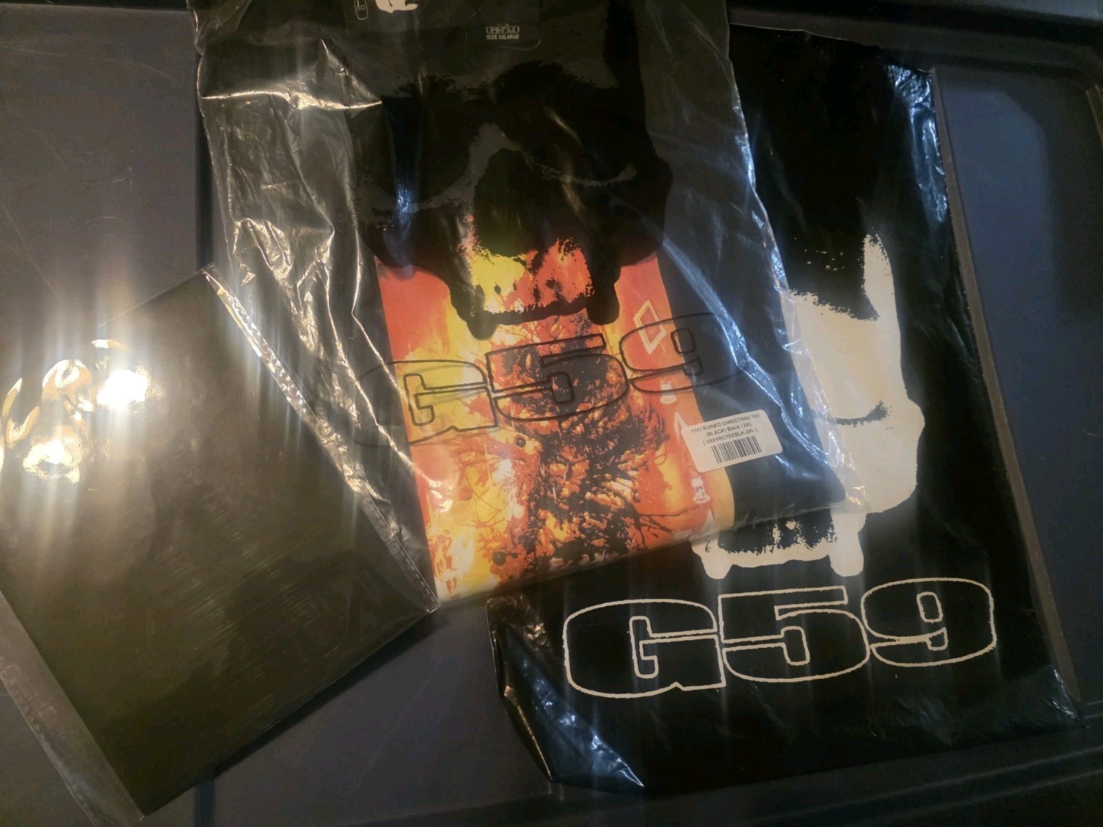 $uicideboy$ G59 Records SUICIDEBOYS Black Christmas Is Ruined 2XL Greeting Card