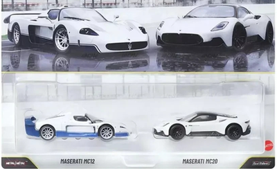 INHAND - Hot Wheels 2026 Car Culture Twin ' Maserati MC12 Maserati