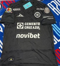Cruz Azul Jersey Original Negra Pirma 25/26 LIGA BBVA MX Y 9 Copas