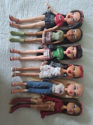 Bratz Funk out Lot 6 Puppen Cloe Sasha Jade Yasmin Nevra Dana MGA Entertainment