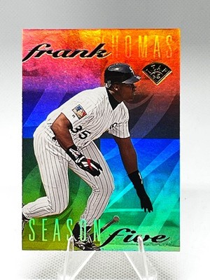 1995 Donruss Leaf Season Five Frank Thomas Five of Six Chicago White Sox HOF