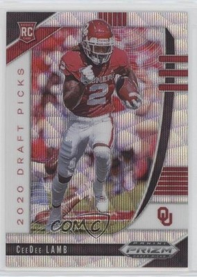 2020 Panini Prizm Draft Picks Rookies Blue Wave /299 CeeDee Lamb Rookie RC uk2