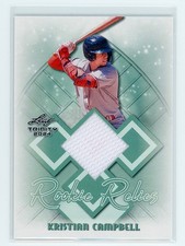 2024 Leaf Trinity Baseball Cards Mega Box Rookie Relic #RR-46 Kristian Campbell