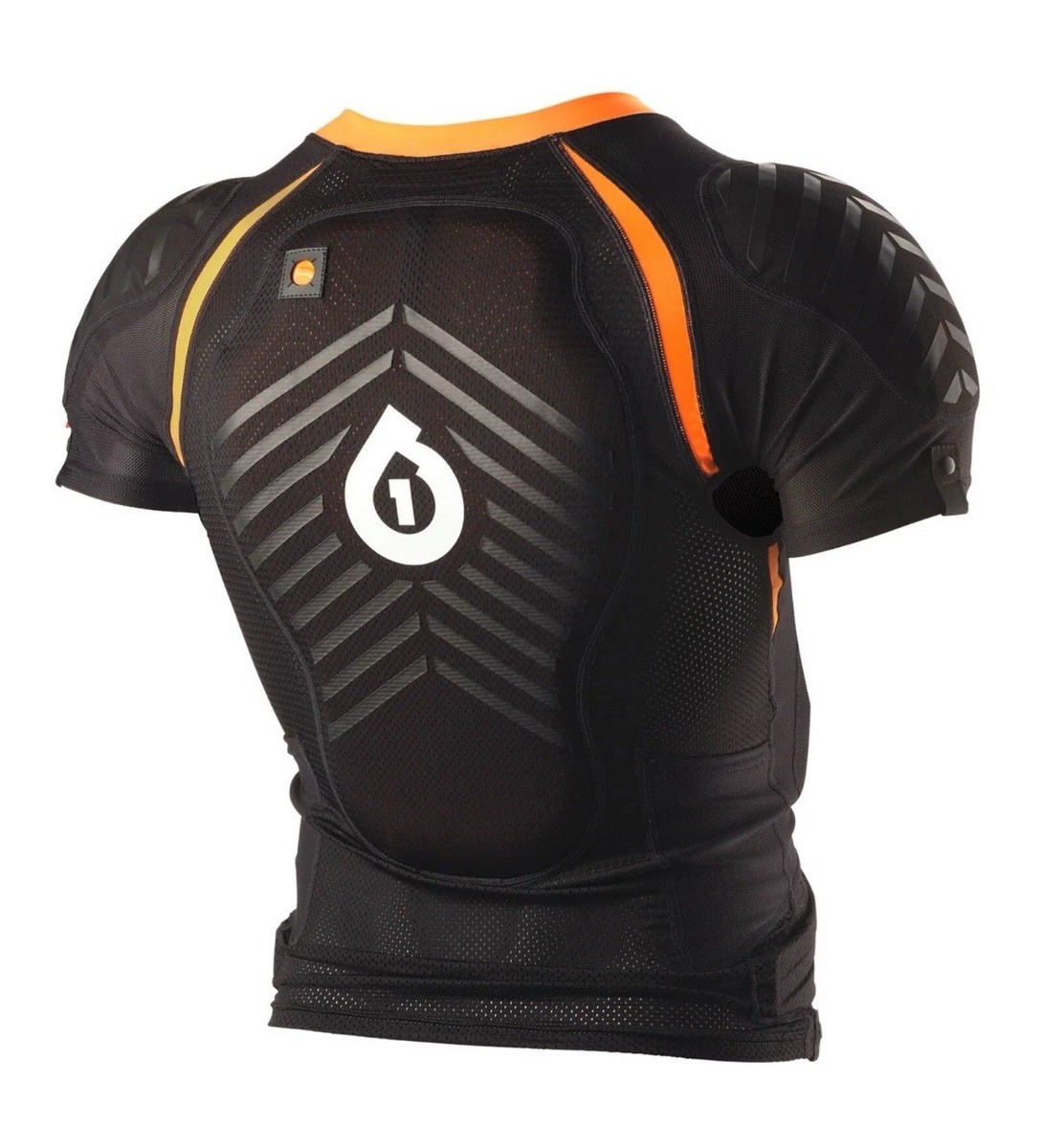 SixSixOne 661 Evo Compression Jacket Short Sleeve Black (Small