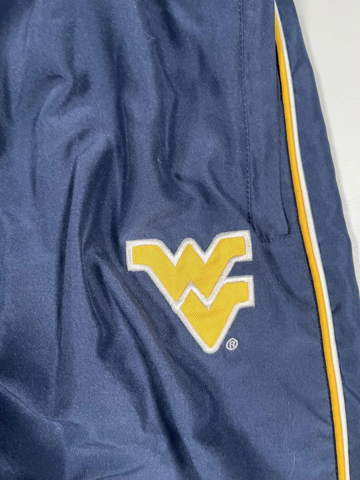 West Virginia Mountaineers Pants Mens XL Navy Blue NCAA College Football Track - Image 4 of 4