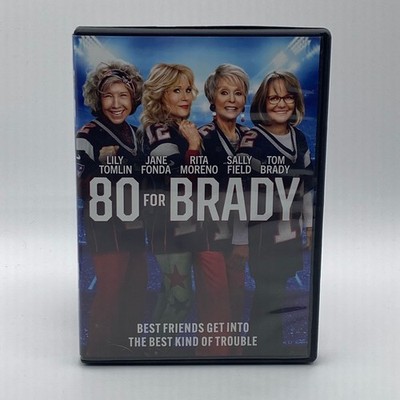 80 for Brady DVD 2023 Comedy Lily Tomlin Jane Fonda Rita Moreno Sally Field