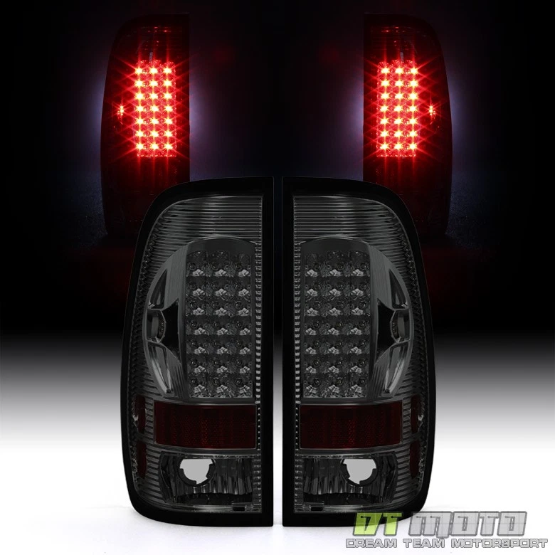 Faros LOBO Smoke 1997-2003 Ford F150 + luces traseras LED 97-03 izquierda + derecha Foto 4 de 4