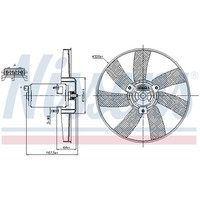 LüFter MotorküHlung FüR VW Golf III 1H1 Passat Variant 3A5 35I 1H5 1E7