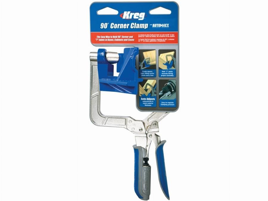 Réussir vos tiroirs avec la Pince d'angle KREG 90° KHCCC à serrage automatique