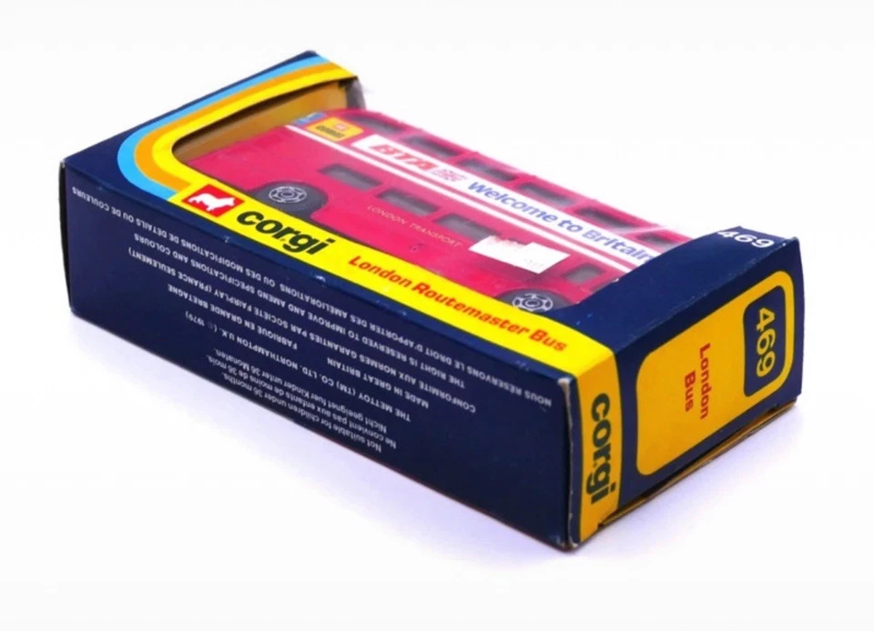 Corgi 469 GB London Routemaster Bus Omnibus Doppeldecker BTA 1979 - Bild 4 von 4