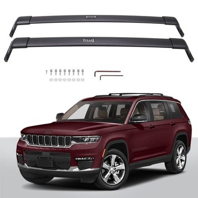 Cross Bars Roof Rack Fit for Jeep Grand Cherokee L 2021-2026 Grand Cherokee 2...