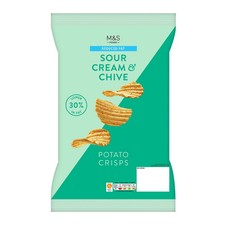 M&S Reduced Fat Crisps Gluten Free Crinkle Crisps Selection