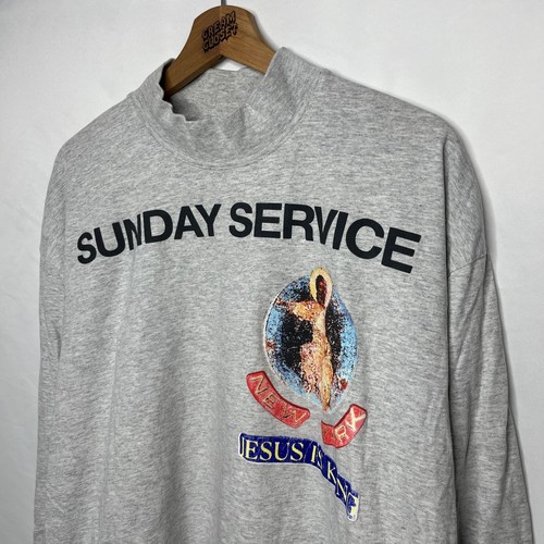 Kanye West Yeezy Season YZY Jesus is King Sunday Service New York Tour Merch XL - Foto 2 di 3
