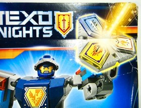 LEGO Nexo Knights: 70362 Battle Suit Clay & 5004388 Intro Pack w/ Crust Smasher