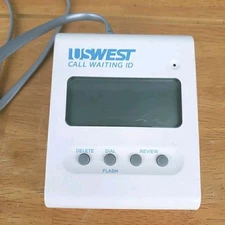 US WEST Vintage Caller ID Call Waiting 90s Y2K digital display