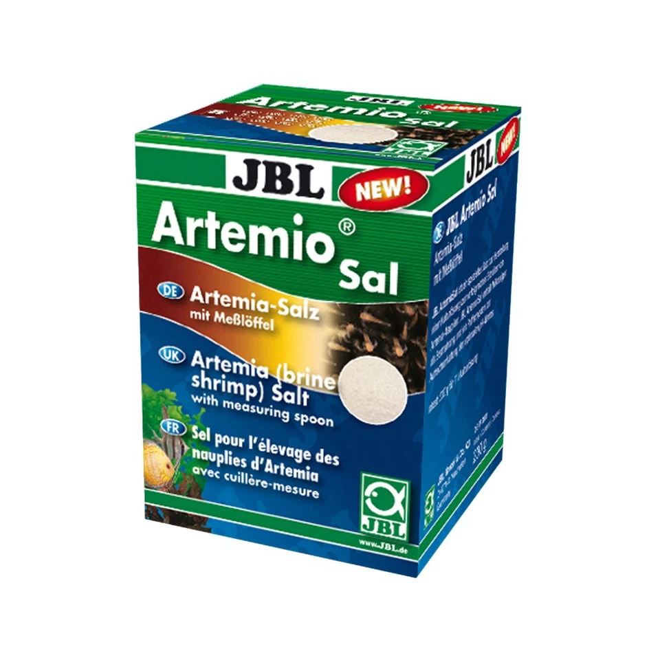 JBL ArtemioSal 200ml Spezialsalz mit Mikroalgen für Artemia Artemio Sal Nauplien