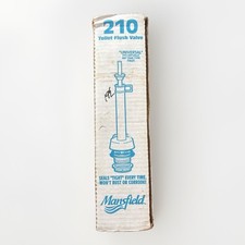 MANSFIELD WATER SAVER TOILET FLUSH VALVE - 210 - 11-1/2 inch - with instructions