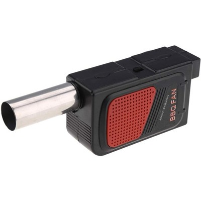 Akku Grillventilator Tragbar Schwarz Luftgebläse Outdoor Grillfön
