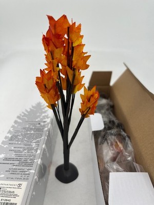Department 56-Village Autumn Maple Trees Set of 3 Trees 5, 7, 9  810845