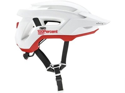 100% Altis Trail Helm Gr.S/M / 55-59 cm Weiß/Rot