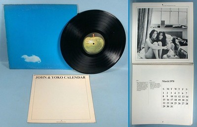 1969 John Lennon Live Peace in Toronto LP with 1970 Calendar