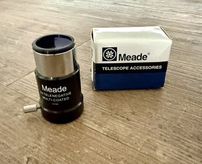 Meade 07273 #126 2x Telenegative Barlow Lens (1.25 ) NEU OVP