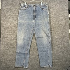 Vintage Levis 540 Mens Jeans Blue 36x31 ACTUAL Relaxed Brown Tab 90s Made USA