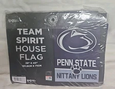 Penn State Nittany Lions House Flag 28" x 40" IPG Team Sports FAST FREE SHIP NIP