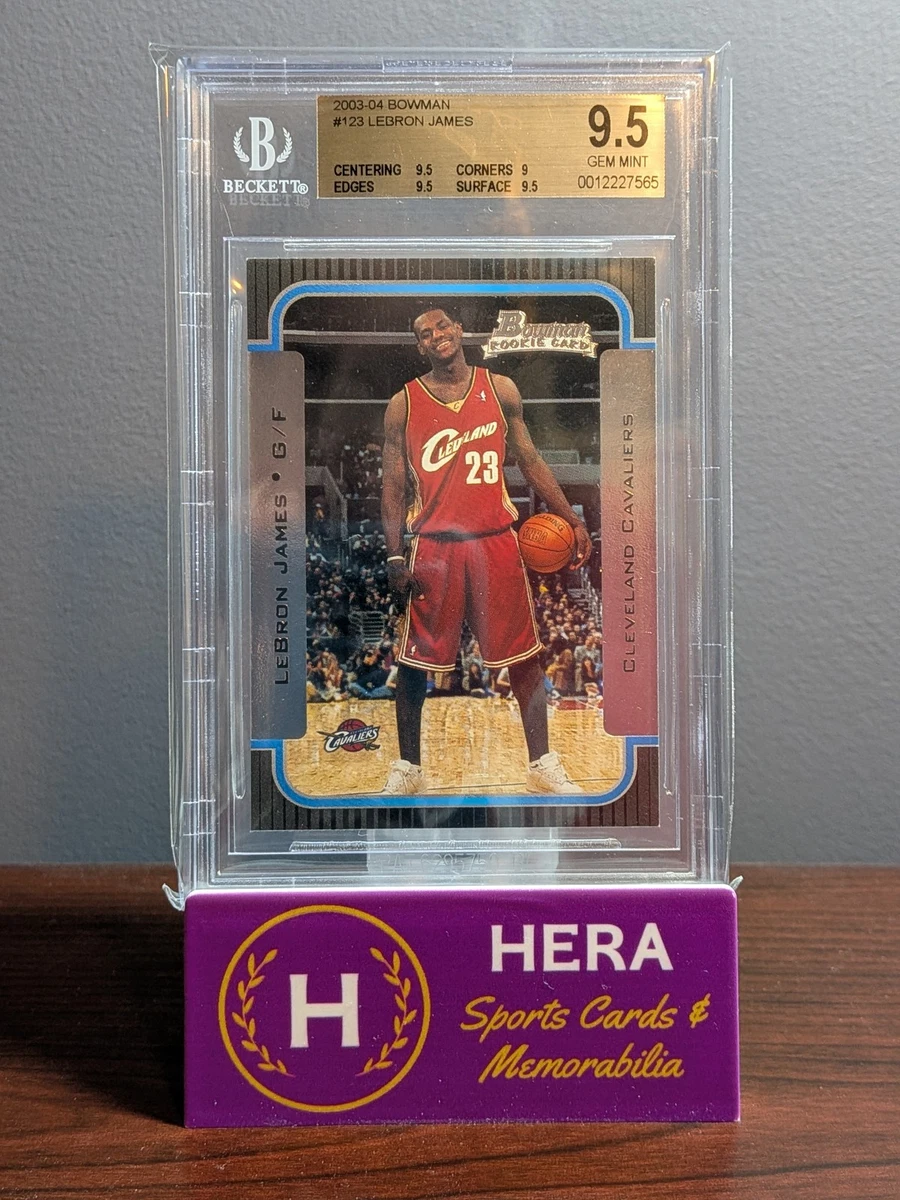 Bowman LeBron James Beckett Grading Services (BGS) Basketball