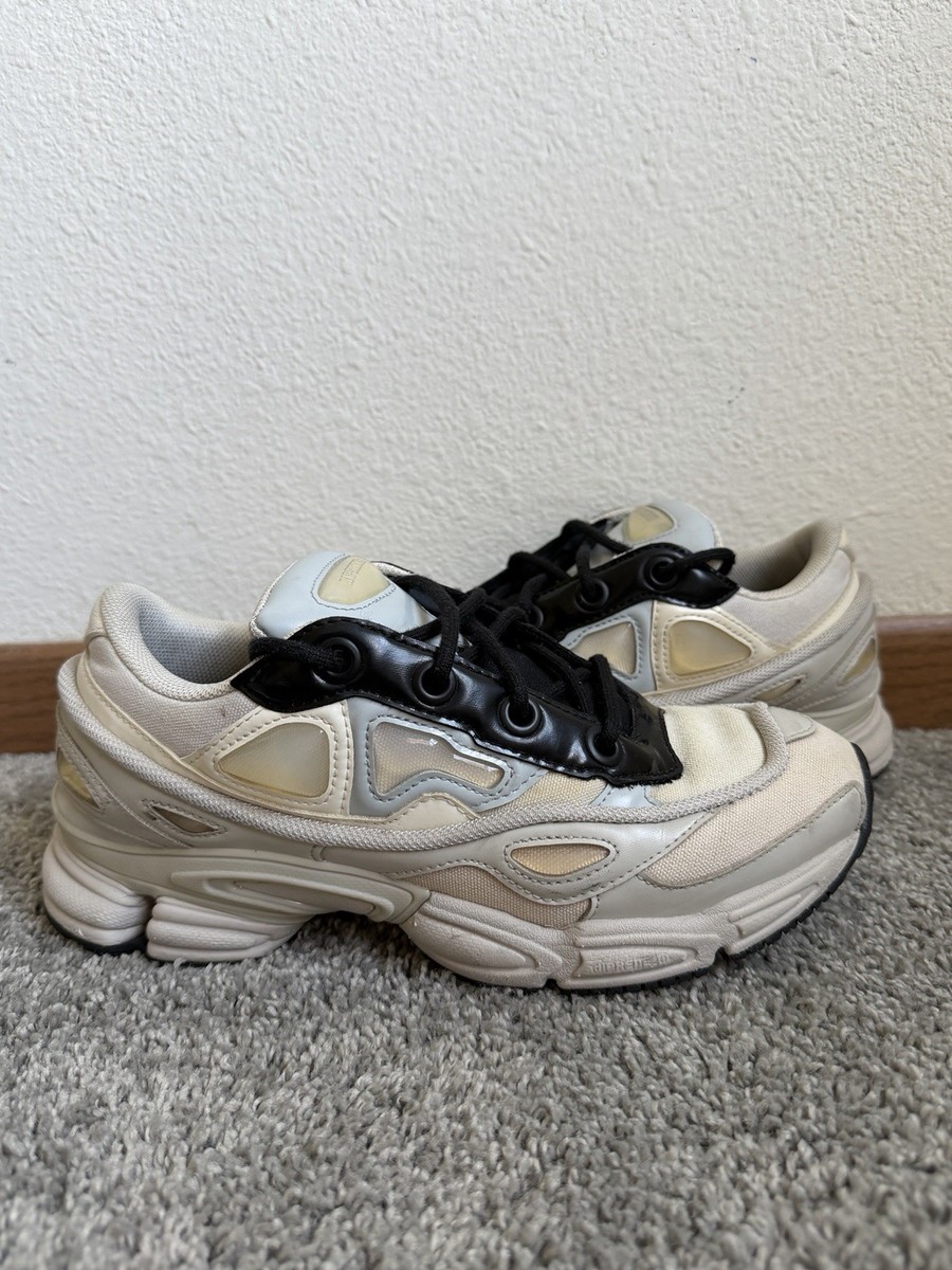 Adidas X RAF Simons Ozweego 3 Sneakers Cream / White Low Cut Men 8